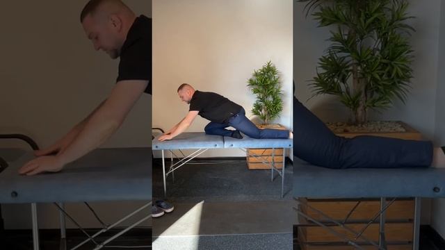 Лечебная растяжка для спины. Снимаем боль. смотреть онлайн