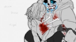 Rock me (one direction) --Undertale Frisk x Sans)