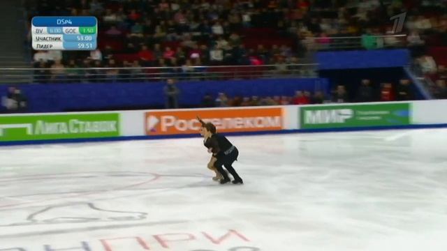 Елизавета Шанаева - Павел Дрозд. Произвольный танец. Танцы на льду. Самара. Гран-при России 2022 смотреть онлайн