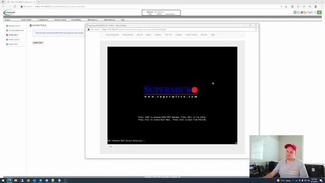 Installing Proxmox 7.2  OVER IPMI iKVM SuperMicro Dual Node Server !
