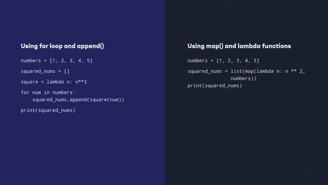 #4: Python map() & filter() | Python Best Practices