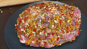 БУЖЕНИНА В ДУХОВКЕ. СОЧНОЕ МЯСО ОДНИМ КУСКОМ. Рецепт.