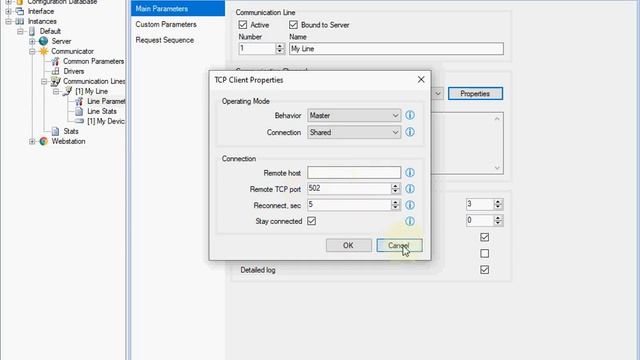 Rapid SCADA 5.7. Configure Modbus смотреть онлайн