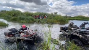 КОРОТКОЕ НО ЭНЕРГИЧНОЕ ВИДЕО, ВЫЕЗД ЗА ВОЛГУ ВОЛГОГРАДСКИХ КВАДРОБРАТЬЕВ КВАДРОЦИКЛ РМ 800 ??