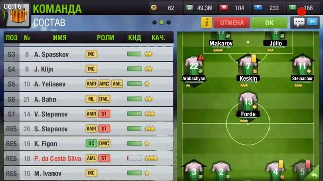 Top Eleven Эффективные схемы в игре