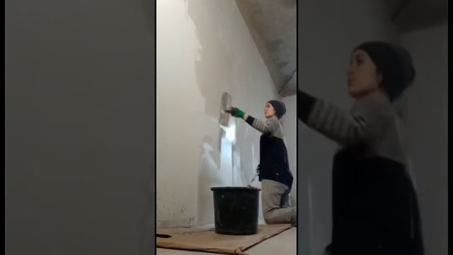 Караганда Шпаклёвка Стен. Механическое зашкуривание без были. смотреть онлайн