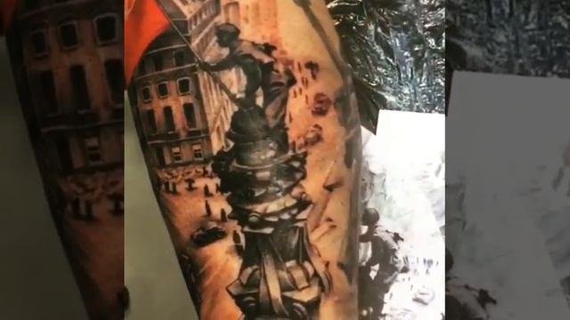 Татуировка флаг на рейхстаге 1941-1945 смотреть онлайн
