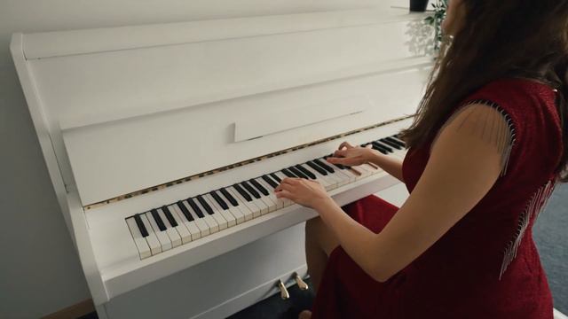 Nightwish - While Your Lips Are Still Red (Piano Cover by Hristina) смотреть онлайн