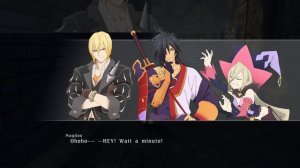 Eizen and Rokuro thinks Magilou is cute(Tales of Berseria)