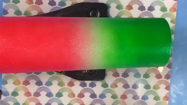 DIY FULL PROCESS Glitter Watermelon Ombré Tumbler BEGINNERS смотреть онлайн