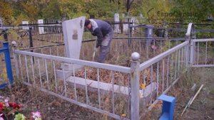 Демонтаж старого памятника