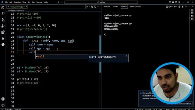 How to Make Python Objects Comparable - A Detailed Tutorial | Advanced Python Series | #python смотреть онлайн