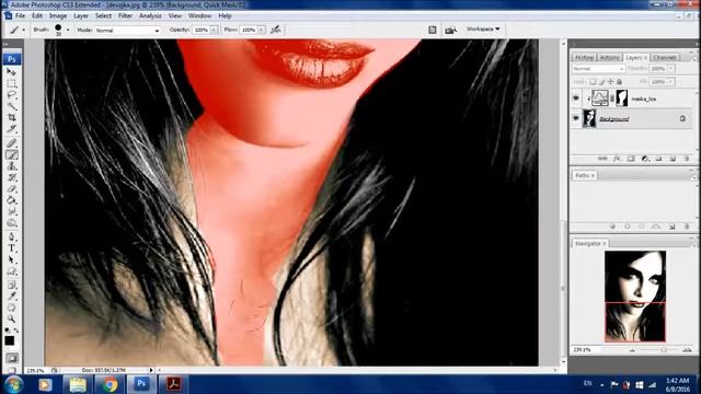 Photoshop - Obrada lica смотреть онлайн