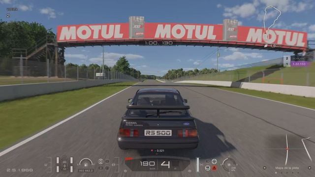 Gran Turismo 7 - Ford Sierra RS500 1987 - Road Atlanta - gameplay ps5 смотреть онлайн
