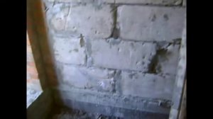 Ремонт старого дома (видео №15). Стена из газоблока своими руками, результаты!!