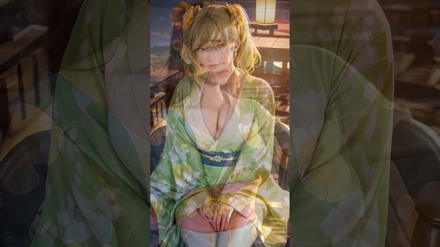 #ai Drawing #4k Kimono and Animal Ears 1 #stable diffusion #art #ai繪圖 смотреть онлайн