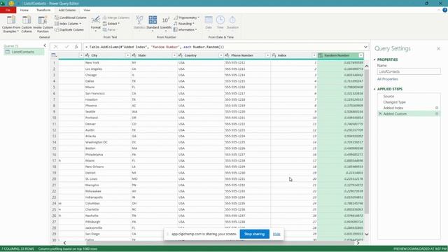 Randomize your data automatically | Excel Power Query смотреть онлайн