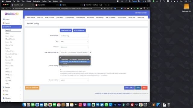 Cara Setting Load balance 2 Modem di 1 Openwrt lengkap