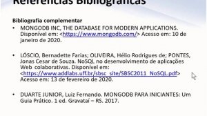 2020-03-03 - NOSQL - AULA 01 A - PLANO DE ENSINO