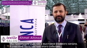 Ahmet Altinoz, KARINCA TEKSTIL на выставке тканей Textile Salon, февраль 2021