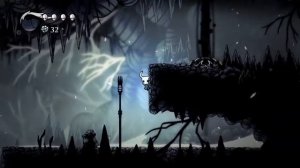 Hollow Knight - Dash Slash on Dark Wall Bug