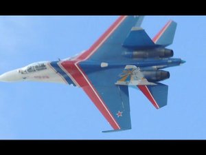 Фигура высшего пилотажа "колокол". Русские Витязи.