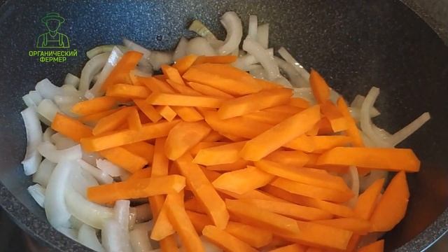 Невероятно вкусные кабачки! Цукини с овощами и шпинатом в сметане. Собрал все краски лета. #цукини