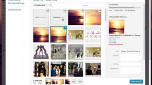 WordPress 3.6.1 How To Create An Image Gallery