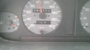 Разгон до 100км/час на Skode Felicia