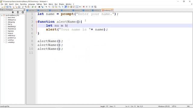 #AIMREEDTrust Java Script Basics in Tamil - Session 15 - Functions I | AIM REED Trust