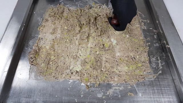 ASMR - Kiwi Ice Cream Rolls | Как сделать мороженое из Киви | Без разговоров смотреть онлайн