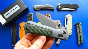 Нож профи, черная серия! Benchmade Redoubt