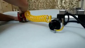 Пневмо степлер от автомобильного компресора