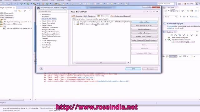 java.lang.ClassNotFoundException: com.mysql.jdbc.Driver смотреть онлайн