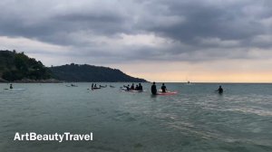 ArtBeautyTravel to Kata Noi Beach Phuket (Surfing School in Thailand) Школа сёрфинга в Тайланде