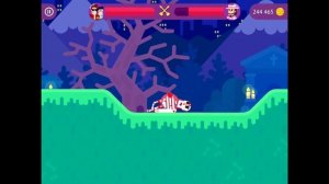 Bowmasters - JACK HAMMER & T-666 & Schoolmates NEW Character - Gameplay Walkthrough (12)