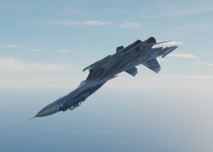 Взлёт без шасси и сваливание в плоский штопор на Су-33. DCS World