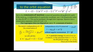 Mercury's orbit (Lecture #15b of a course on Relativity & Cosmology)