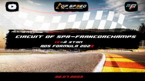 AOS Formula 2023 / rFactor2 / Belgian Grand Prix| #aceofspeed #aos #2023 #rfactor2 #simracing #live