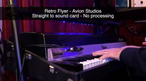 Fender Rhodes 1973 with Avion Studios Preamp