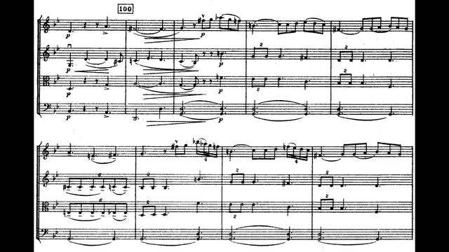 Sergei Rachmaninoff - String Quartet No. 1 (1889-90) [Score-Video] смотреть онлайн