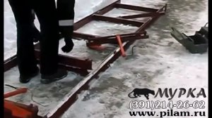 Настройка и установка ленточных пилорам Алтай pilam.ru