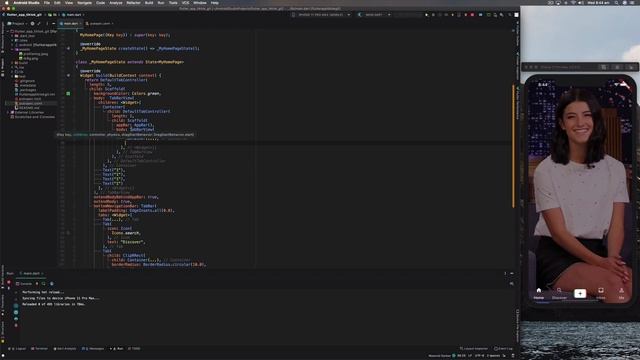 Flutter for absolute beginners - Basic widgets of Flutter - Create TikTok pages - 4