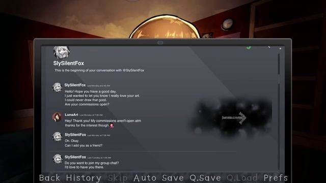 Nothing Special - Stalker Loves My Content in this Horror Visual Novel [All Endings] смотреть онлайн