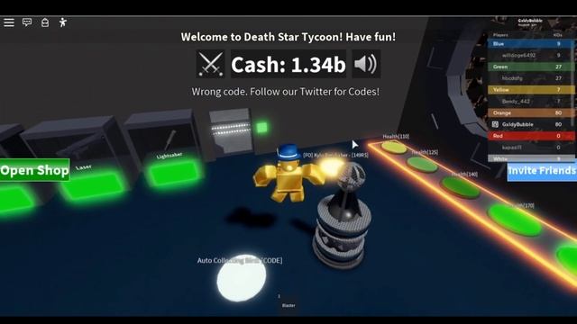 Death Star Tyccon CODE!!! | Read Description! | Roblox смотреть онлайн