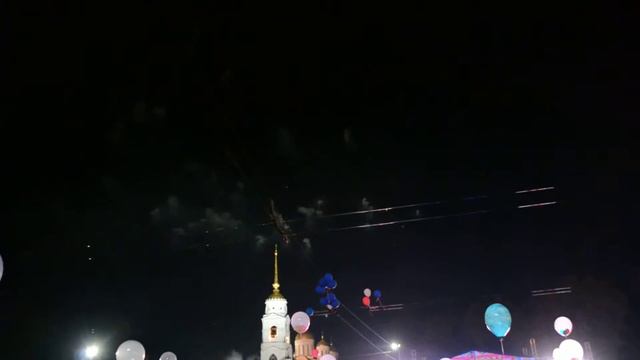 Фейерверк на День города во Владимире 2012 год смотреть онлайн