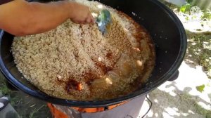 Плов Самаркандский от Талат ошпаз ! На 11 - кг с добавлением навота.Pilaf Samarkand from Talat.