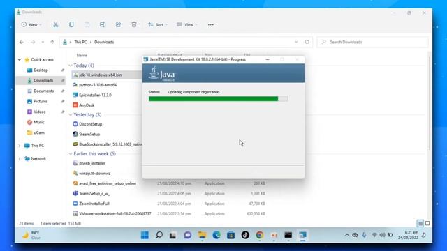 Cómo instalar Java JDK 18 en Windows 11 смотреть онлайн