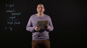 АНГЛИЙСКИЙ ЯЗЫК 7 класс: Словообразование с суффиксами -y, -al, -ful