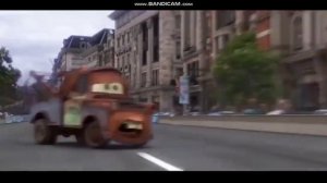 Cars 2; McQueen Chase Mater